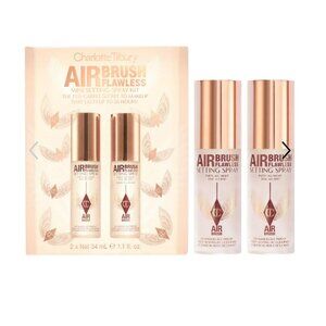Charlotte Tilbury  Mini Airbrush Flawless Setting Spray Duo Gift Set